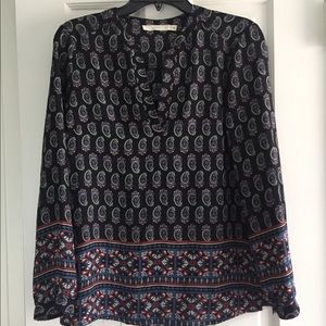 Long sleeve blouse